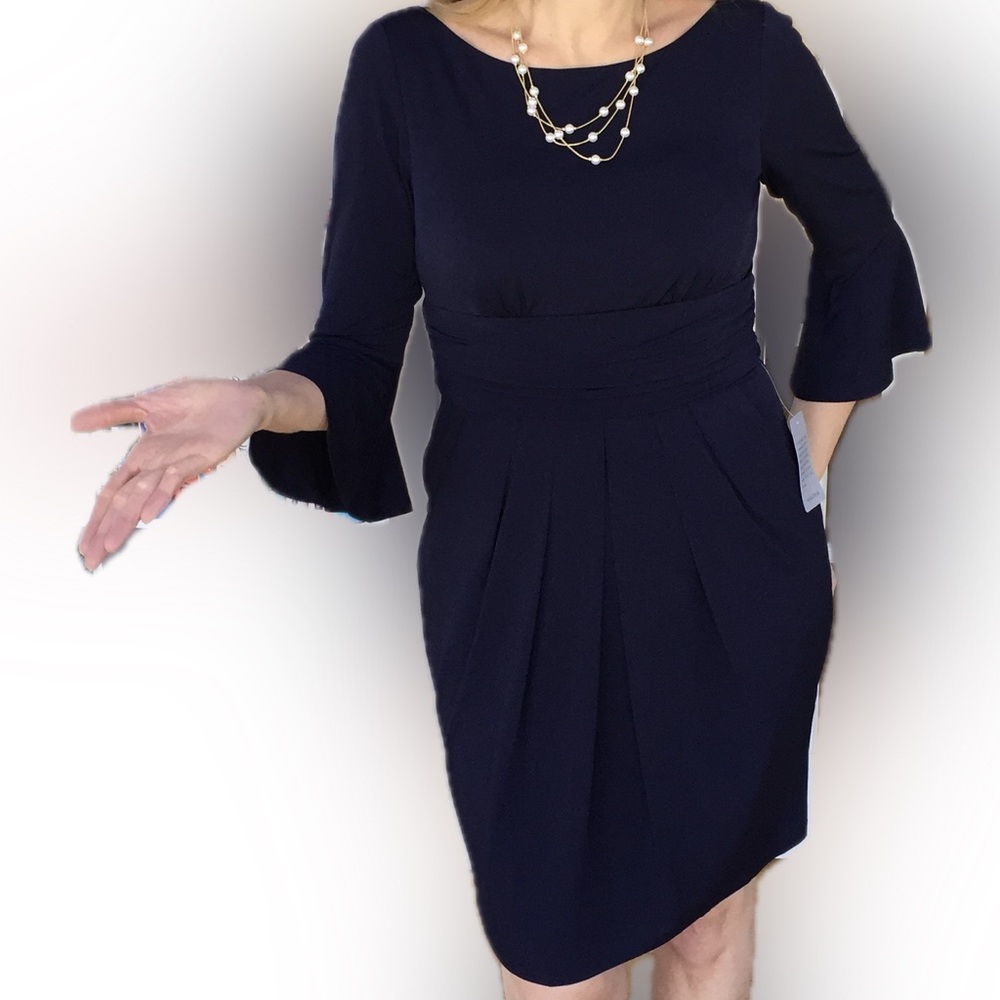 Eliza J navy blue formal dress, size 8.